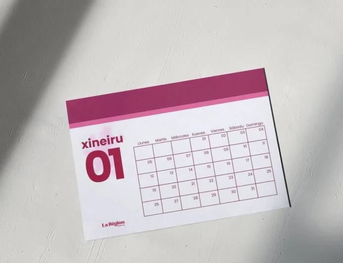 Calandariu 2026 en llingua llionesa