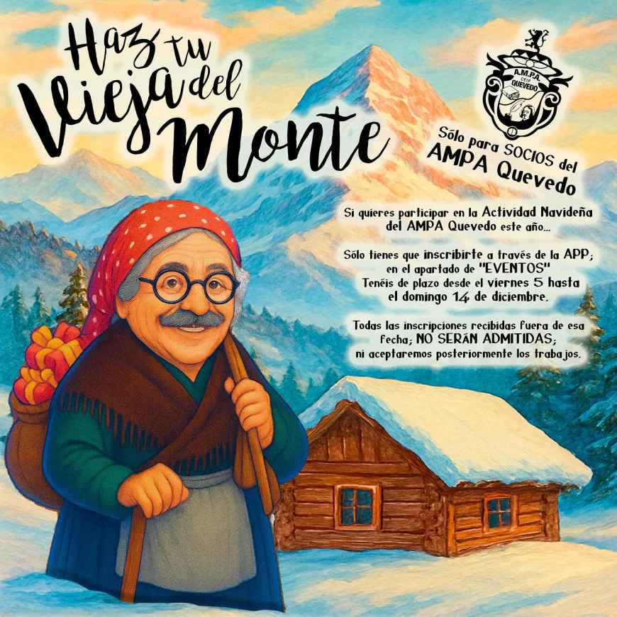 La Vieja del Monte llega a las aulas del Quevedo