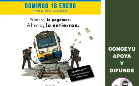 Las asociaciones Conceyu y Xuntanza  se unirán a la manifestación por la FEVE en León