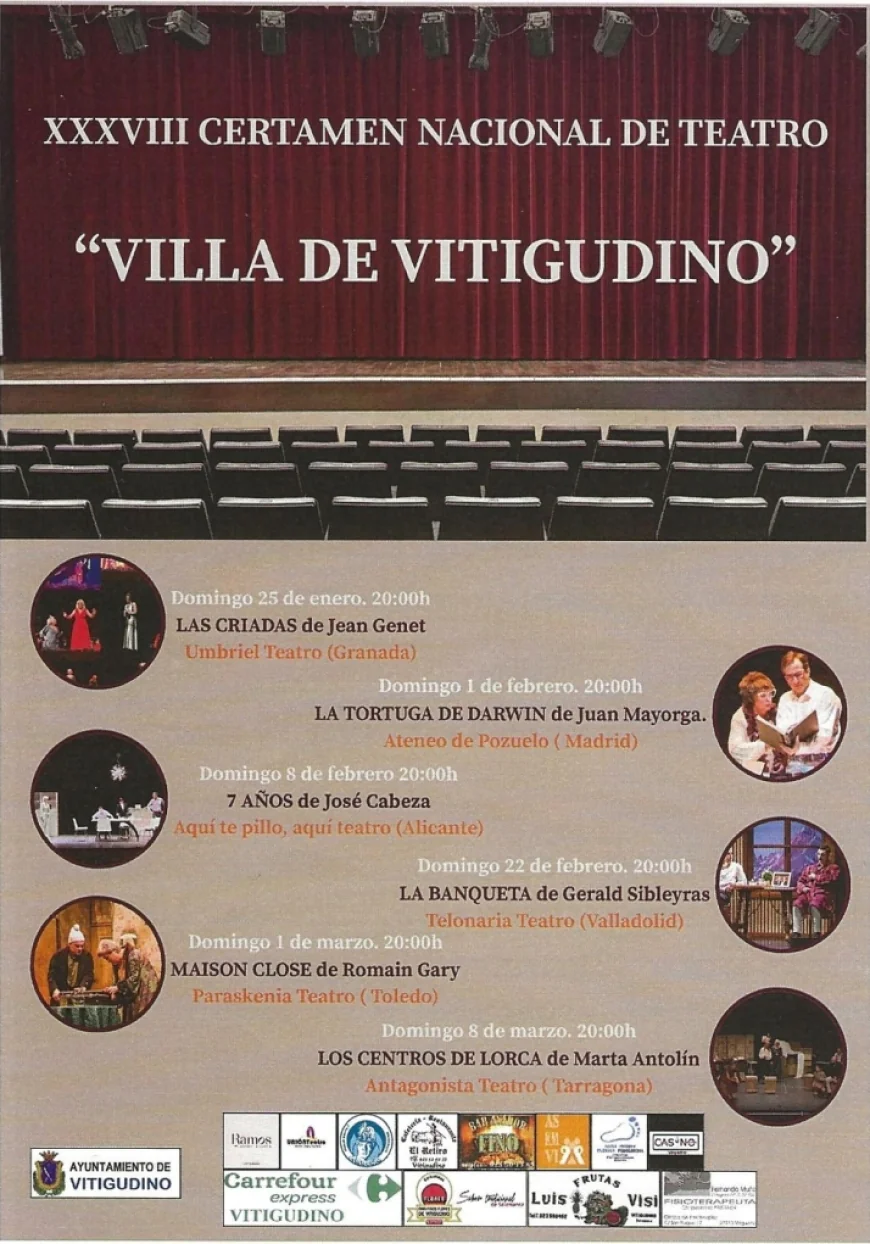 XXXVIII Certamen de Teatro Villa de Vitigudino